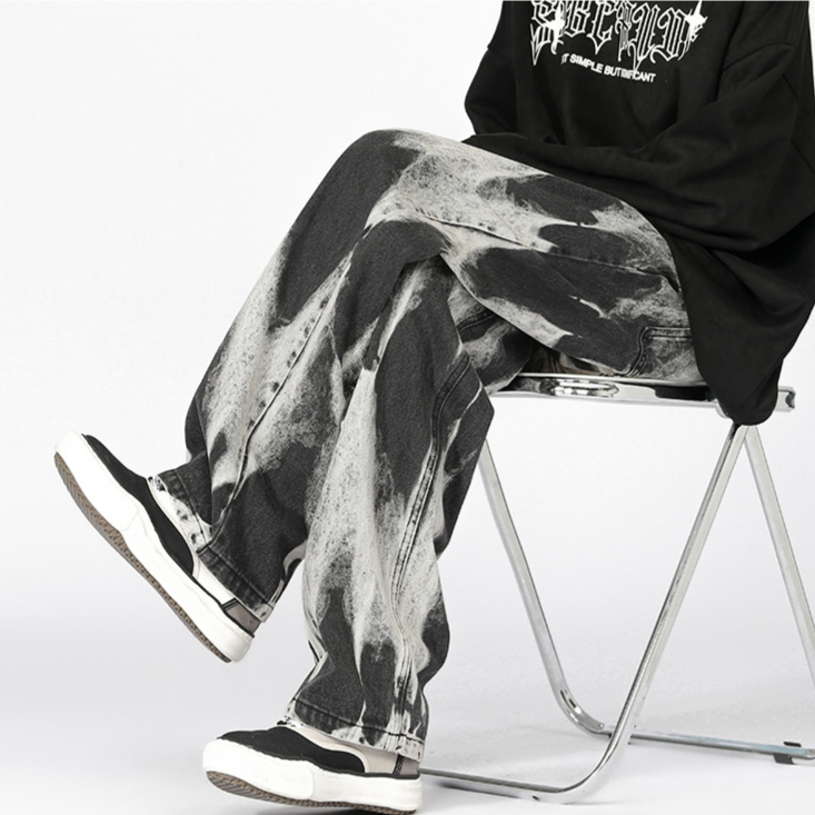 bleached jeans