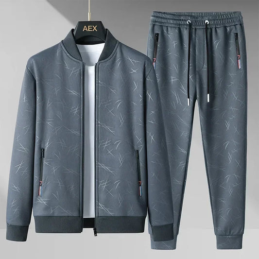 Embossed Tracksuit Set